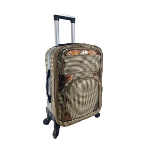 Kaiserdom Luggage Suitcase Universal 4 wheel Traveling Textile Fabric with Lock Large Capacity 770