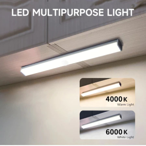Motion Sensor LED Night Light Rechargeable USB MagneticTube Night Light for Bedroom Kitchen
