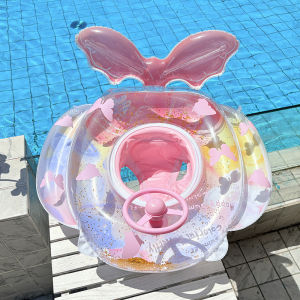 Kolam Renang Anak Mermaid 2 Rings Ban Renang Duduk Pelampung Lengan Anak Putri Duyung WJ173