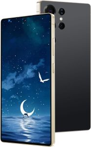 Unlock Phone 6.71-inch Screen 2GB RAM and 64G ROM Front and Rear Cameras Support Dual SIM Card Frequency Band 3G Network Metal Frame (564black)