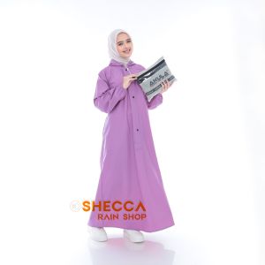 Jas Hujan Akula  Gamis Syari Wanita Premium Anti Rembes Tebal dan Kuat Kualitas Terbaik
