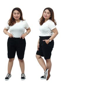 Celana pendek jumbo resleting lipat / modis pendek / celana pendek baggy pant jumbo / celana pendek model big size / celana pendek resleting jumbo wanita / karet melar / celana pendek kasual jumbo wanita / celana santai jumbo pendek