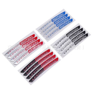 LIMITEDEDITION Car sticker Suitable for car LIMITEDEDITION wheel eyebrow labeling