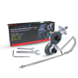 SMF.J401 Adaptor Bor Pemotong Seng Alat Adapter Drill Plate Cutter Alat Potong Gunting Plat Besi Mesin Bor Refitting Plate Shears