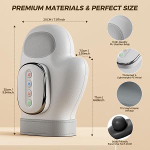 [Suitable for Left and Right Hands]Hand Massager with Heat & Compression - Relieves Hand Fatigue & Soreness - Wrists & Fingers Massager for Stress & Pain Relief - Cordless Hand Massager for Arthritis & Carpal Tunnel - Ideal Gift