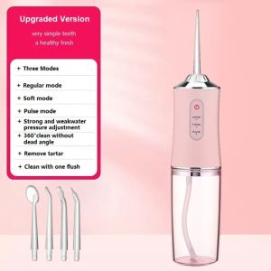 SG(Ready Stock)Portable electric dental rinser for home smart oral cleaning pulse water flosser teeth cleaning handy gadget