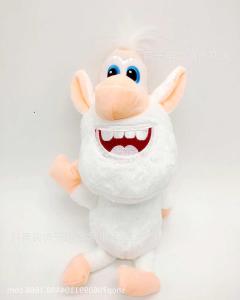 Russian Early Education Booba White Pig Cooper Plush Toy Happy Pig Gongboba Pig Doll