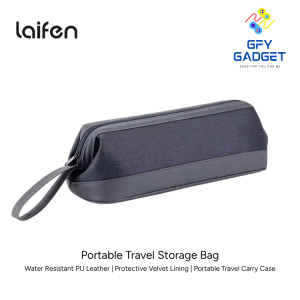 [LOCAL STOCKS] Storage Bag for High-speed Hair Dryer | Waterproof PU Leather Organizer | Travel Case with Handle & Protective Velvet Lining