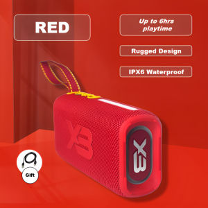 O.SHINE XB105 PRO New Portable Bluetooth Speaker with Super Bass IPX7 Waterproof Rugged Design 2-Way Stereo Sound Universal Plug