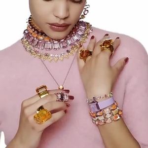 19R Swarovski Earrings GEMA Earrings Women Diamond Earrings Luxury Earrings Silver Earrings Dangling Earrings Birthday Gift Earrings Crystal Earrings Jewelry Dangling Earrings