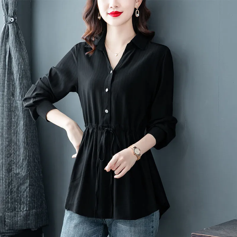 Aki20 Baju Perempuan Murah Cantik Blouse for Women 2023 New Design Korean  Style Chiffon Fashion Shirt