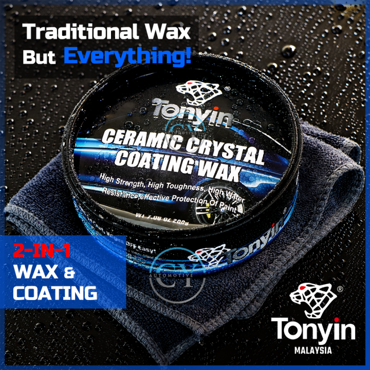 TONYIN Ceramic Coating Wax 200G Car Care Coating Paste Wax Car Polish Car Wax & Car Coating 2