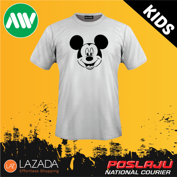 Mickey mouse t shirt malaysia best sale