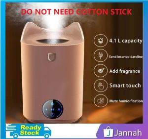 Jannah Pelembap Udara Pembuat Kabus Rumah Pewangi ( Air Humidifier Ultrasonic Heavy 3L Aroma Diffuser Purifier Home Mist Maker ) 11P2