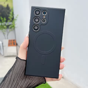 NEW LIQUID MAGSAFE compatible for Samsung A06 A16 A55 A35 A05S A05 A15 A50 A50S A54 A51 S10 S21 S23 FE Note 8 9 10 10+ Plus softcase liquid magsafe