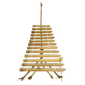 Đàn T rưng mini bằng trúc Ankinte 12 thanh - Đàn tre xuất khẩu - Đàn cho bé