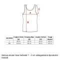 6 pcs Tengtop / Tank top Wanita Dewasa , Tanktop Tali Besar , Kaos Dalam Tank top Wanita Murah. 