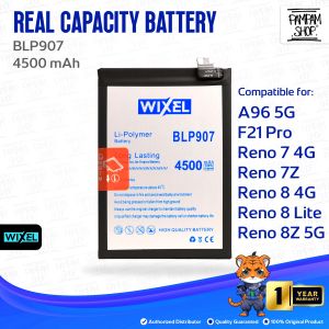 WIXEL Baterai BLP907 Oppo A96 5G / F21 Pro / Reno 7 4G / Reno 7Z / Reno 8 4G / Reno 8 Lite / Reno 8Z 5G Double Power Real Capacity Batre Batrai Battery Original Ori Dual BLP 907