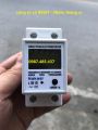 Công tơ điện tử có RESET 1 pha 220V-60A Nakasi - đồng hồ đo công suất tiêu thụ Kwh. 