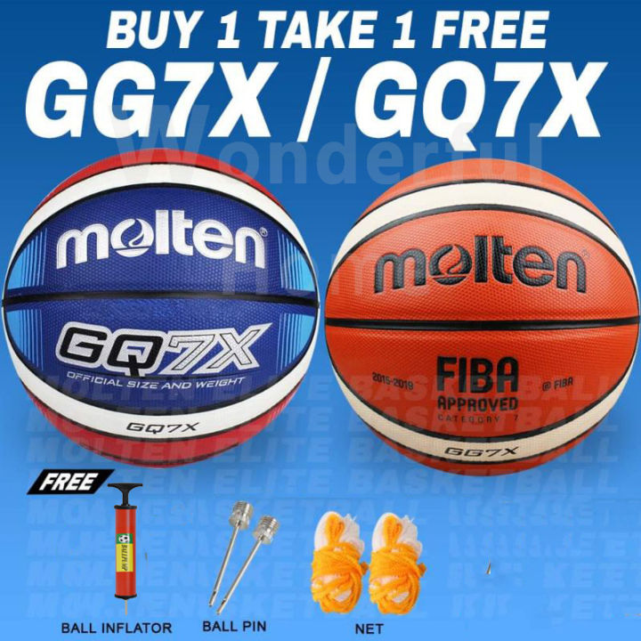 【Buy 1 Take 1】Original Moltens GG7X GQ7X Basketball Ball Official Size