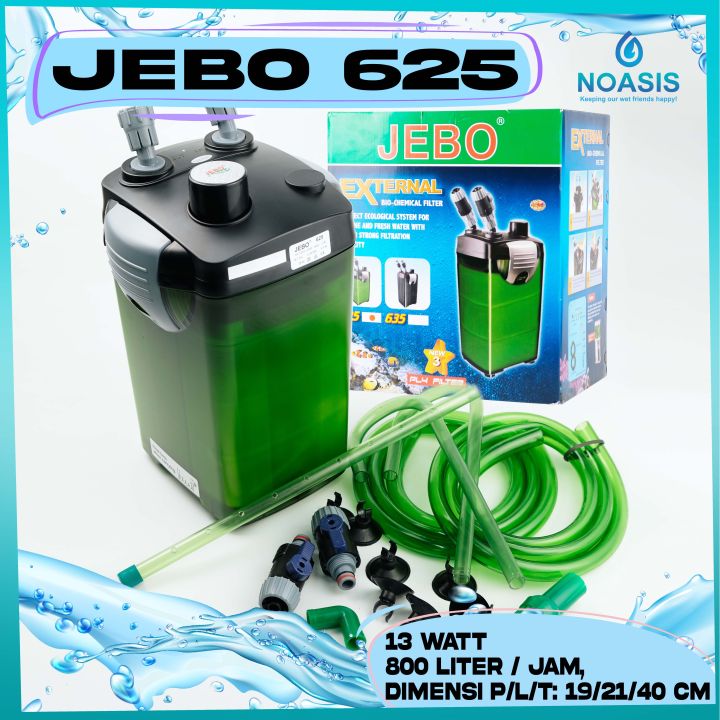 JEBO 625 EXTERNAL FILTER AQUARIUM AQUASCAPE AKUARIUM CANISTER Lazada