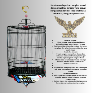 [SANGKAR RADJA] SANGKAR MURAI BATU RMI TERBARU!! SANGKAR BURUNG MURAH BERKUALIAS