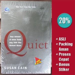 Buku Beta - Quiet Daya Introvert Di Dalam Dunia Yang Tidak Bisa Berhenti Bicara - Susan Cain