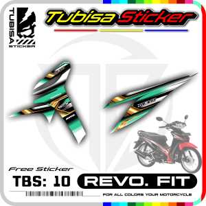 Sticker Striping Variasi Revo Fit - Stiker Sticker Striping Motor Revo Fit. TBS.10