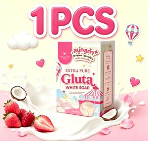【BUY 2 TAKE 3】Precious Skin Extra Pure Gluta White Soap Thai soap deeply removes skin impurities.Infused with gluta Infused with gluta it brightens nourishes and improves dull body skin safely.
