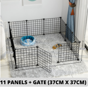 Pet Cage Customizable Gate Modular Animal Playpen Fence for Cat/ Dog/ Guinea Pig