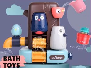 【SG Seller】 Bathing Tree House Bath Toy/Baby Bath Toys/Bathroom Shower Toys