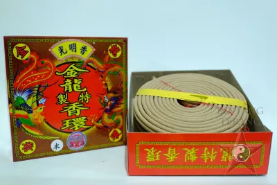 Dupa Hio Lingkar Cinglong 323 Naga Burung Hong 24 Jam Aroma Cendana Cing Long