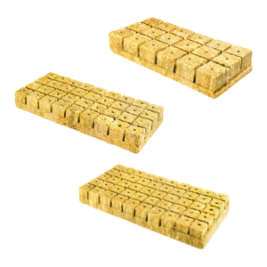 Hydroponic Rock Wool Slabs for Efficient Soilless Cultivation for Home Gardens and Greenhouses