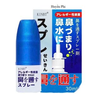 Xịt Mũi Hỗ Trợ Giảm Nghẹt Mũi Dị Ứng Theo Mùa Giúp Làm Sạch Khoang Mũi Thông Thoáng Đường Thở Giảm Cảm Giác Khó Chịu Do Thay Đổi Thời Tiết