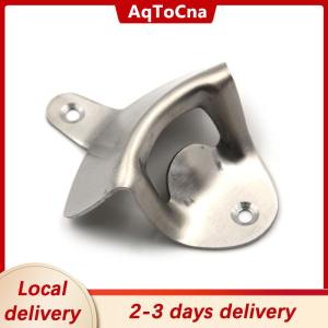 [COD] AqToCna Ship within 24 hours Stainless Steel Wall Mount Bar Beer Glass Cap Bottle Opener