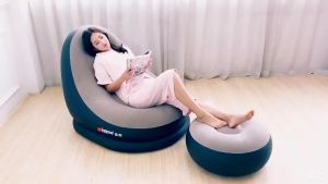[MS] Nhà Sản Xuất Yingtai Sofa Kết Hợp Bơm Hơi Giường Sofa Đơn Sofa Lười Sofa Nghỉ Trưa Ghế Tựa Nghỉ Ngơi Với Bàn Đạp