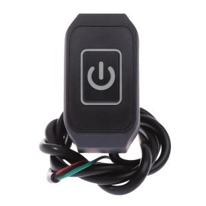 FUNTIMES Waterproof Motorcycle LED Power Switch - 22mm Universal Handlebar On/Off Control with IP65 Rating and LED Indicator