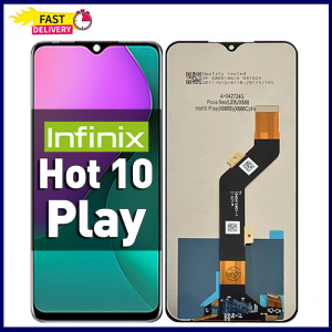 LCD Infinix Hot 10 play Original Full set ori asli Touchscreen hp For Glass Touch Screen Digitizer