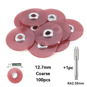 100 ชิ้น แผ่นขัดและขัดเงา AZDENT สำหรับงานทันตกรรม สำหรับการบูรณะด้วยวัสดุคอมโพสิต เซรามิก และแก้วไอโอโนเมอร์