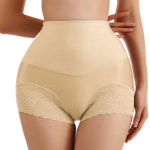 MeooLiisy High Waist Abdomen Shaping Pants Ladies Antibacterial Shapewear Breathable Waist Shorts Lift Hips