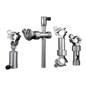 Aluminum Alloy Turret Fish Cage Fish Lures Rack Adjustable Fishing Rod Holder Fishing Chair Mount Umbrella Stand Rack