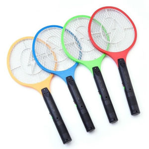 Cordless Recharge Handheld Mosquito Fly Swatter Pest Insect Racket Zapper Killer