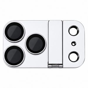 NEXTYOO Giá đỡ có thể gấp gọn. Miếng bảo vệ ống kính máy ảnh Mờ Lớp phủ AR Phim bảo vệ ống kính máy ảnh MỚI Phủ kín hoàn toàn Nắp bảo vệ ống kính có chân đế. Cho iPhone 18 Pro MAX 18Pro