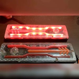 Stop Lamp LED Mobil Pick Up 30 Cm 12V Model Alien Sen Running