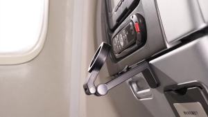 Magnetic Airplane Phone Holder Travel Essentials Flexible Rotation Hand-Free Desk Phone Mount for iPhone 17 16/15/14/13 /12