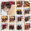 BENSON0 2Pcs Princess Baby Wig Hairpin Cute Curly Bowknot Hairclip Fasion Kids Headwear Children's Bow Wig Girls. 