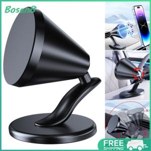 ค่าจัดส่งฟรี [ 3วันภายใน] ผู้ถือโทรศัพท์รถยนต์แม่เหล็กอลูมิเนียมอัลลอยด์โทรศัพท์มือถือปรับมุมสมาร์ทโฟนอุปกรณ์เสริมในรถยนต์