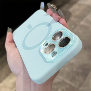 【Super low price】Liquid Silicone Magnetic Case For iPhone 17 16 15 13 14 12 Pro Max For Magsafe Wireless Charging Solid Color Shockproof Cover