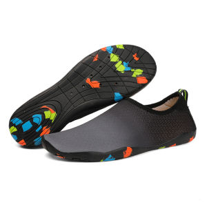 beach shoes with rubber soles anti slip and scratch resistant outdoor stream tracing shoes swimming shoes/沙滩鞋