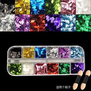 Random Delivery Eye Makeup Glitter Heart Pearl Pink Face Decoration Shiny Glitter Powder Eyeshadow Fine Glitter Nail Art Accessories Mixed Style